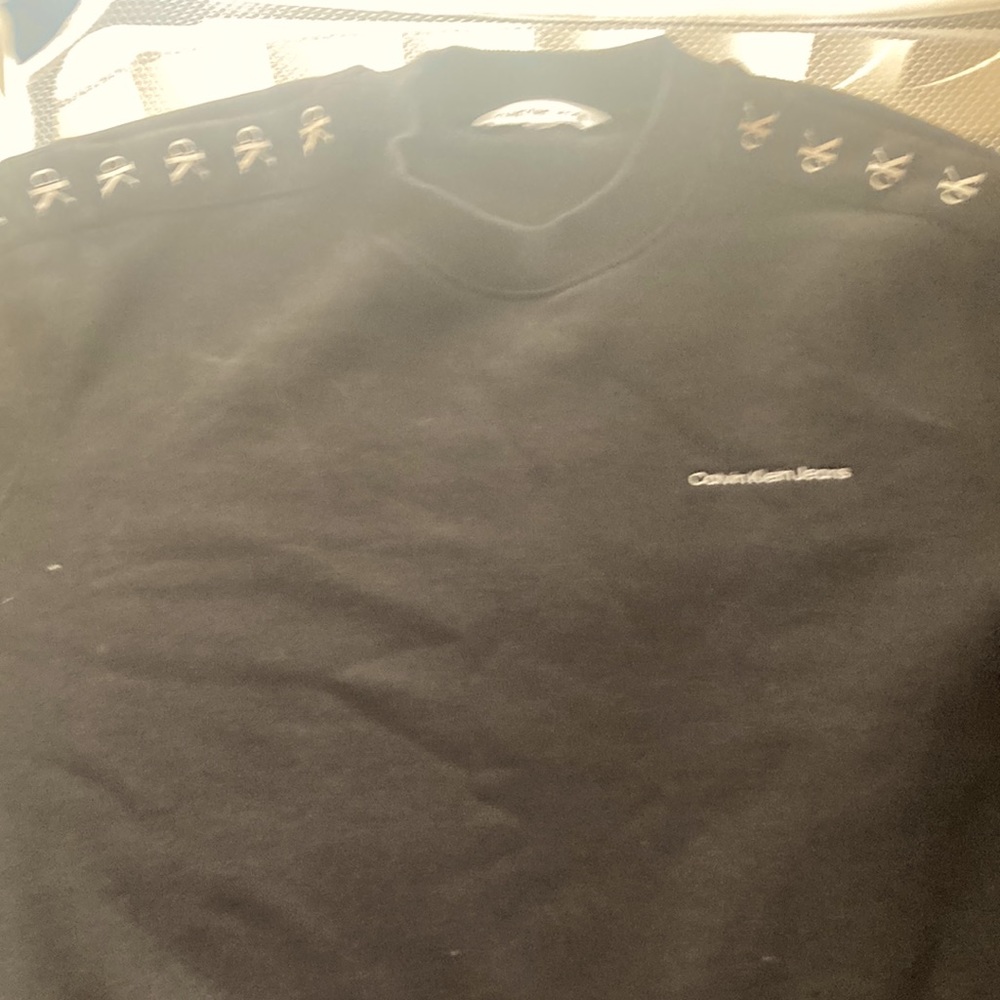 calvin klein jeans black sweater
